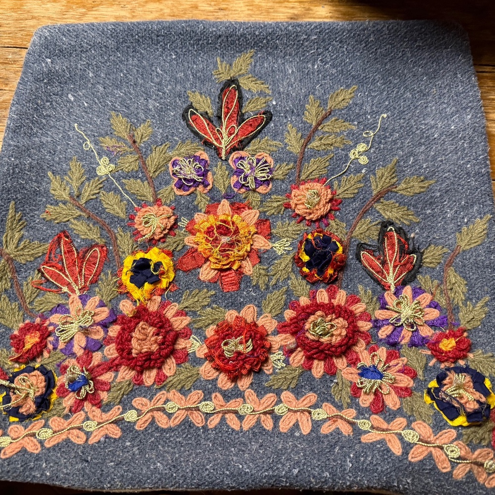 Greta Inspired Bloom Pillow by Sundance Catalog